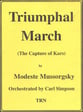 Triumphal March The Capture of Kars Concert Band sheet music cover
